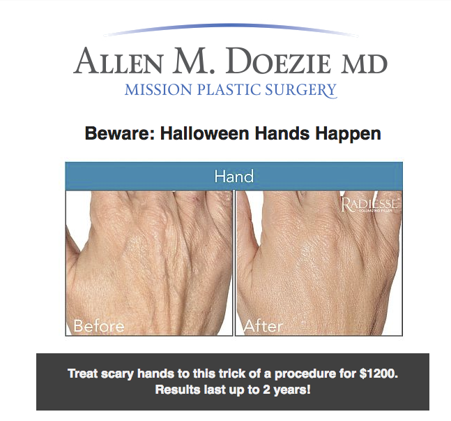 October Cosmetic Surgery Specials