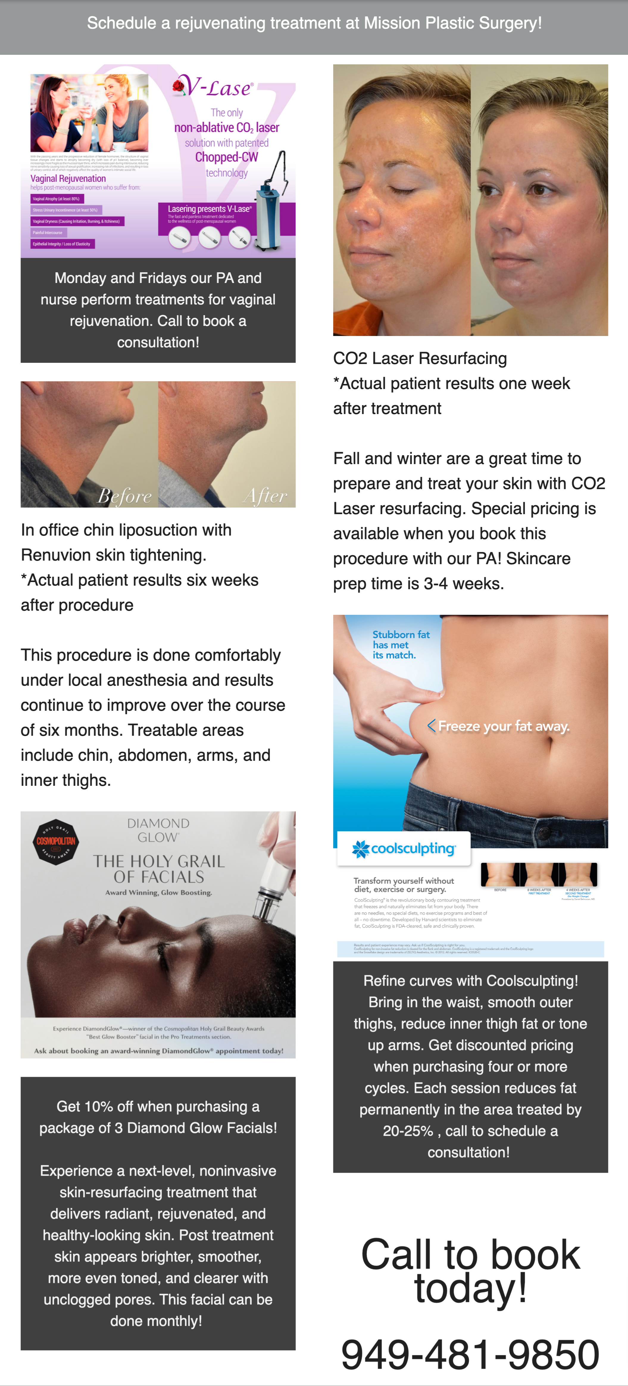 Cosmetic Surgery Specials In Orange County, CA