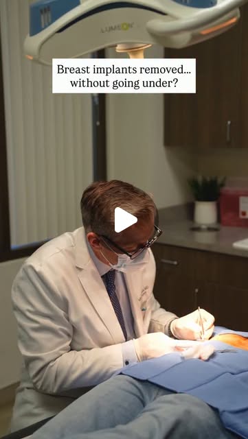 Think breast implant removal requires general anesthesia? Think again. For patients who qualify, in-office implant removal using local anesthesia can be a great alternative. This approach allows patients to avoid general anesthesia, an operating room, and the additional costs associated with an OR procedure. Dr. Doezie carefully evaluates each patient to determine the safest approach based on their individual anatomy, implants, and goals. Curious if in-office implant removal could be an option for you? Schedule a consultation with Dr. Doezie to learn more! (In-office removal may not be the right fit for everyone! Dr. Doezie will help determine the best plan for each patient with safety as the top priority.)